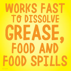 Goo Gone Oven-Grill Cleaner bottle angled for easy targeting and spraying.