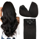 GOO GOO seamless clip-in extensions for an undetectable length boost