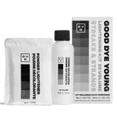 Good Dye Young lightener dust-free powder ready for precise mixing and even lift