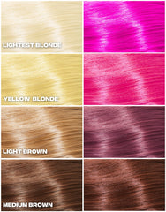 Good Dye Young pink dye application with gloves for mess-free use.