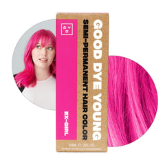 Good Dye Young pink hair dye 5oz tube for vibrant at-home color.