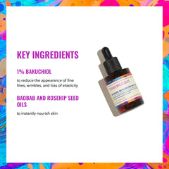 Good Molecules Bakuchiol Oil texture shows non-greasy finish