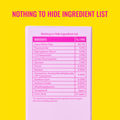 Good Molecules Niacinamide Serum with Ectoin application on hand.