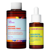 Good Molecules Niacinamide Brightening Toner bottle; preps skin for better absorption.