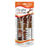 GOOD N FUN triple flavor colossal kabobs pack for extra-large dogs, long-lasting chew.