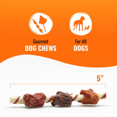 GOOD 'N' FUN Triple Flavor Kabobs duck wrap—tasty variety for enrichment.