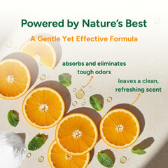 Good Natured Brand easy application powder for deep cleaning carpets and upholstery.