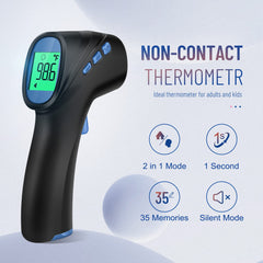GoodBaby forehead thermometer highlights advanced sensors for reliable measurements.