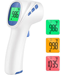 GoodBaby forehead thermometer display clearly shows fast temperature readings for all ages.