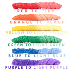 Goody Putty color-changing red to pink offers bright visual feedback during play.