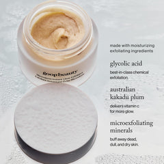 goop Beauty Microderm Exfoliator marshmallow texture enabling gentle exfoliation