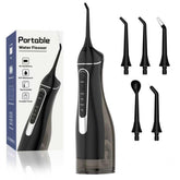 Goopick cordless water flosser with 300ml tank for deep cleaning between teeth and gums