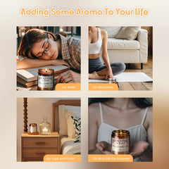 GOPAS Book Lover Candle uses phthalate-free fragrance oils for subtle scent