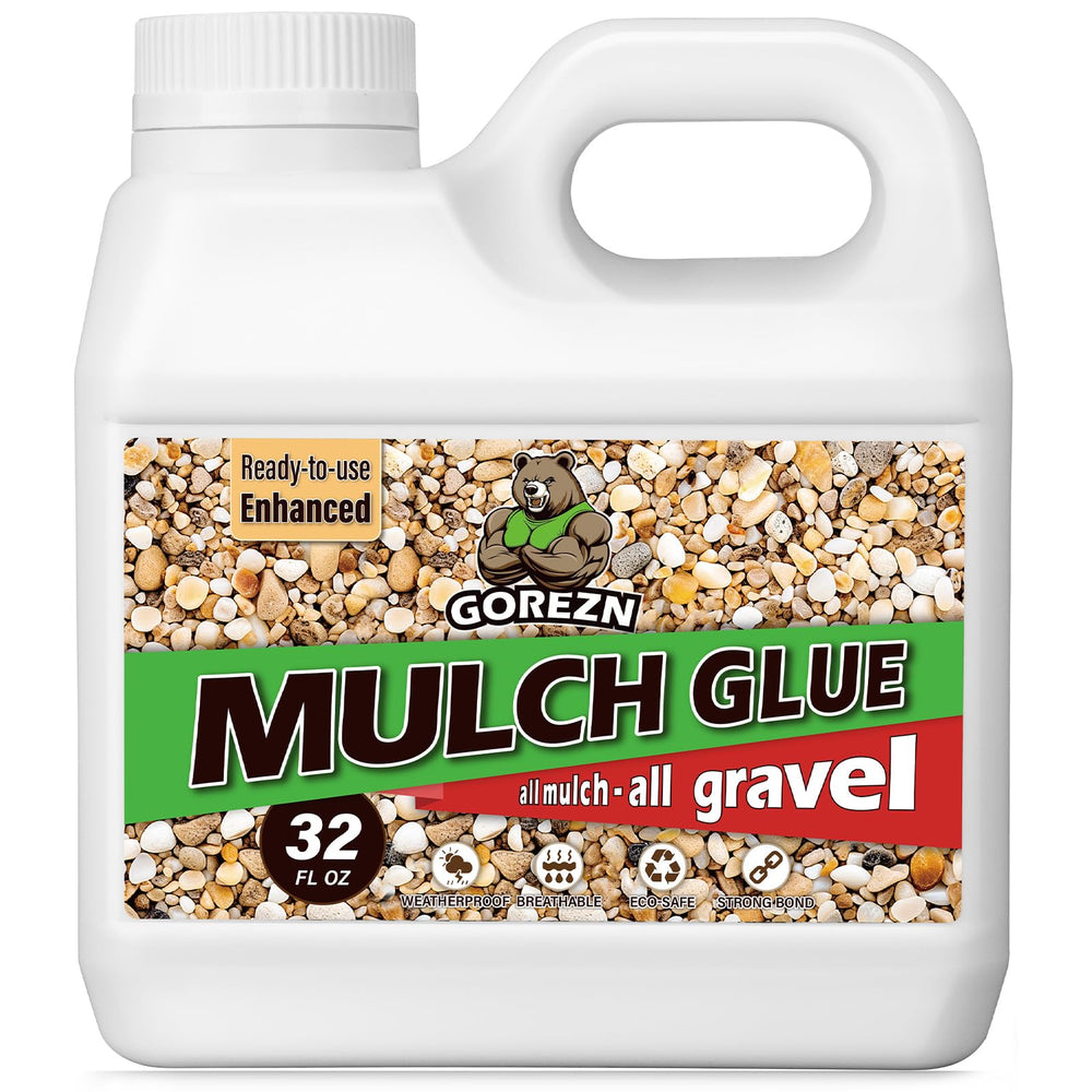 GoRezn Mulch Glue cap ready for fast spray application to secure ground cover