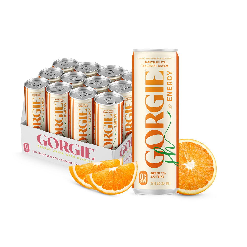 GORGIE Sugar Free Orange Twist bottle ready for a refreshing energy lift.