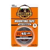 Gorilla Max Strength Mounting Tape with mesh-reinforced layer for ultra-strong indoor mounting