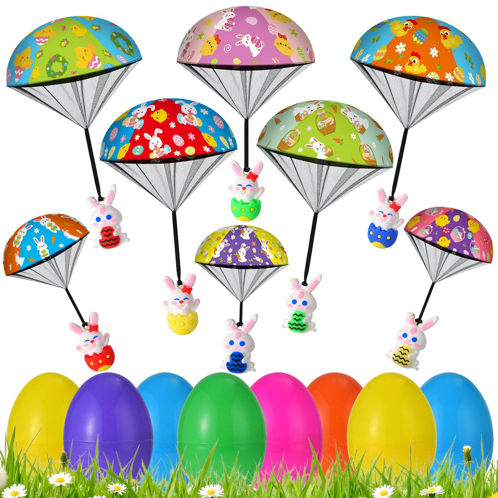 GOSODME blue Easter parachute egg ready for backyard hunts