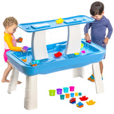 GoSports Water Table with built-in pump enables nonstop waterfall play