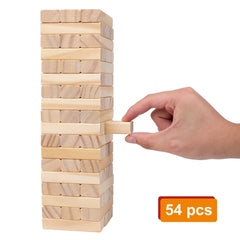 GOTHINK classic wooden stacking game for friendly play