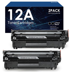 Gotoby 12A toner cartridge pack front view for crisp prints