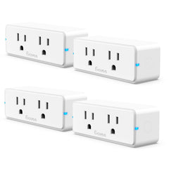 Govee Dual Smart Plug setup shows two independent sockets for versatile control