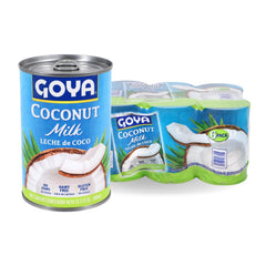 Goya Coconut Milk full-fat can for rich, silky curries.