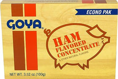 Goya Ham Concentrate seasons vegetables and canned produce for extra depth.