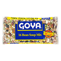 Goya soup mix 16-bean bag front view for hearty weeknight meals