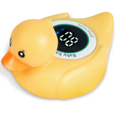 Goyowat Baby Bath Thermometer Duck Toy in tub providing safe water readings