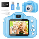 GPOSY kids camera front view shows compact 1080p recording capability