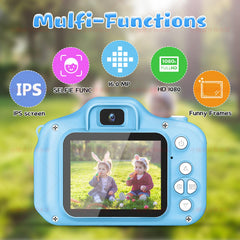 GPOSY kids camera dual lenses enabling selfies and group shots