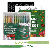 Grabie 12Colors acrylic gel pen set packaging with vibrant inks for art projects