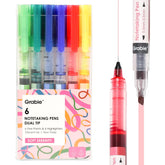 Grabie dual-tip pen color swatch displaying bold and soft tones for journaling