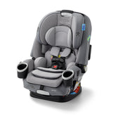 Graco 4Ever DLX rear-facing harness keeps your infant secure and comfy.