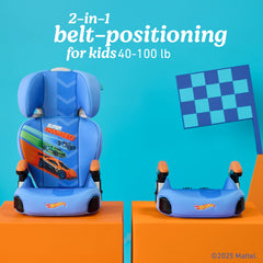Graco Turbobooster with EPS foam helps manage impacts with comfort.