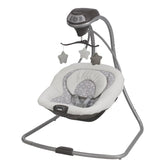 Graco Simple Sway Abbington side-to-side motion comforts baby