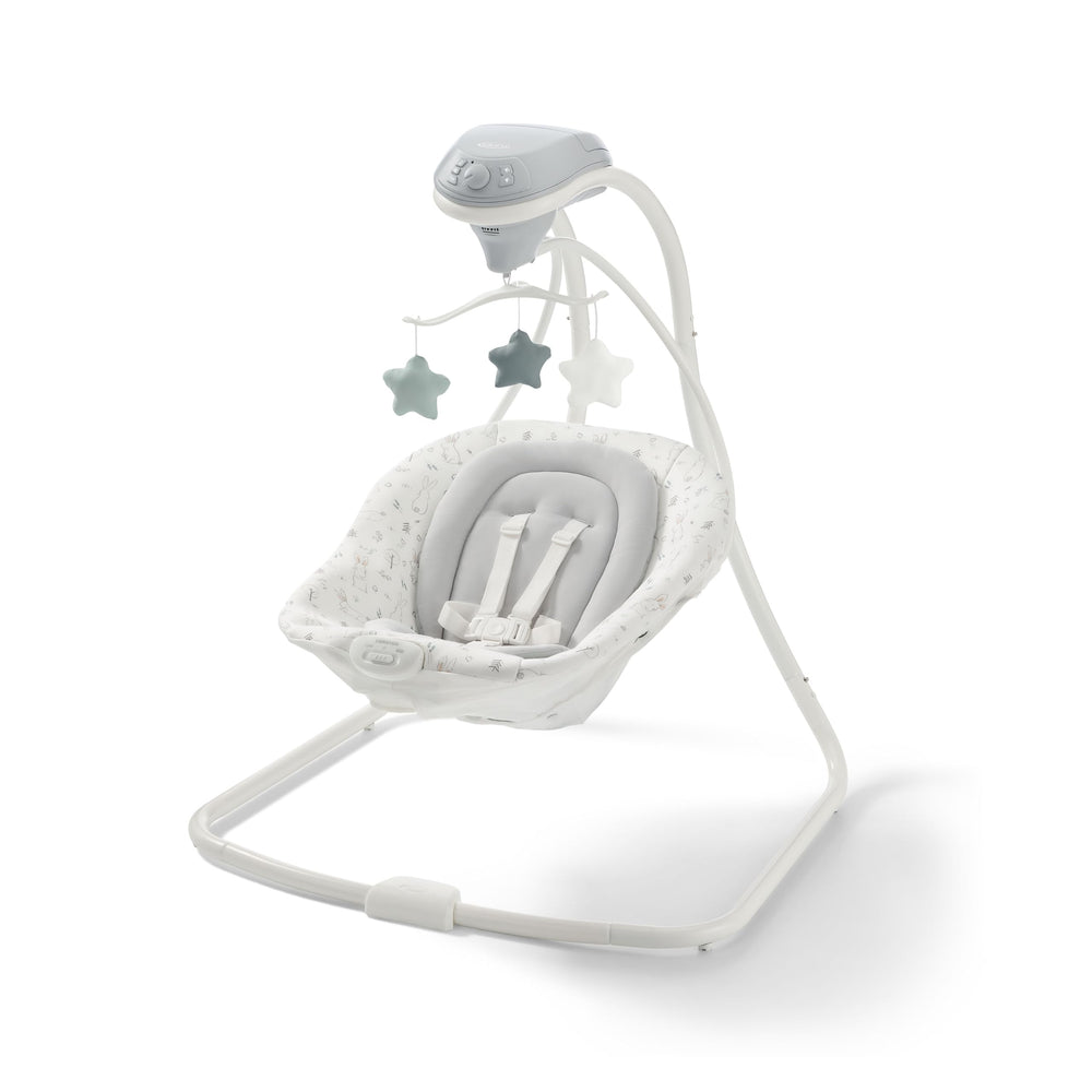 Graco Simple Sway swing with side-to-side motion to soothe babies