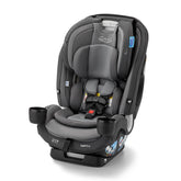 Graco SlimFit3 LX in a three-across configuration saves backseat space
