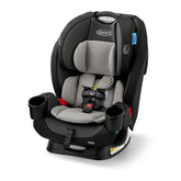 Graco TriRide rear-facing harness for newborns and toddlers secured on the road.