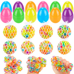 Gralima 12-pack Easter eggs in vibrant colors for festive egg hunts and party favors.