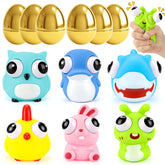 Gralima golden Easter eggs in a 6-pack for hunts and baskets.