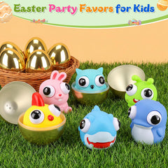 Gralima soft TPR animals—safe, squeezable touch for kids.