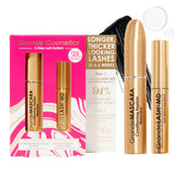 GrandeLASH-MD serum bottle promotes longer, fuller-looking lashes.