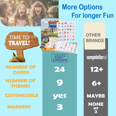 GRANDLMOON nine themes boost variety and replayability on trips