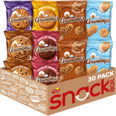 Grandma's Cookies variety pack 30-count for on the go snacking.
