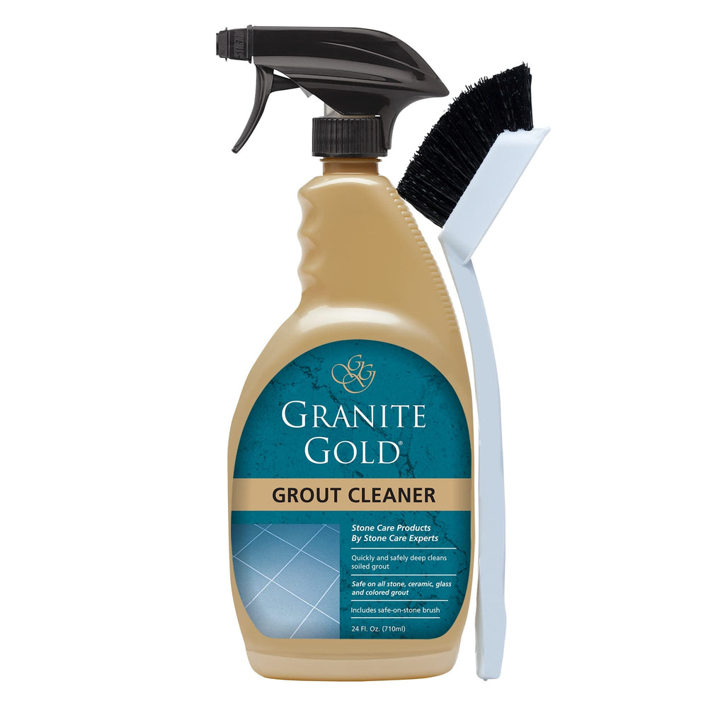 Granite Gold Grout Cleaner spray bottle for fast, safe grout refresh