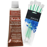 GRAS Art Bundles Spanish Copper wax tube adds luminous metallic detail.