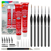 GRAS Art Bundles Testors Cement Glue 2-pack for sturdy plastic model bonds.