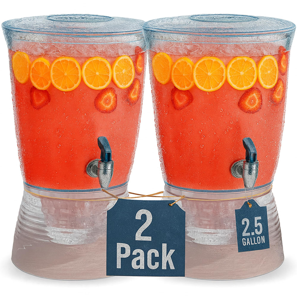 GRAXON drink dispenser 2.5 gallon out of box ready-to-use party beverage solution.