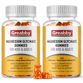 GREABBY magnesium glycinate gummies bottle on kitchen counter for daily wellness